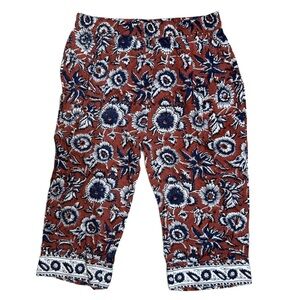 Cleobella Floral Patterned Cropped Pants